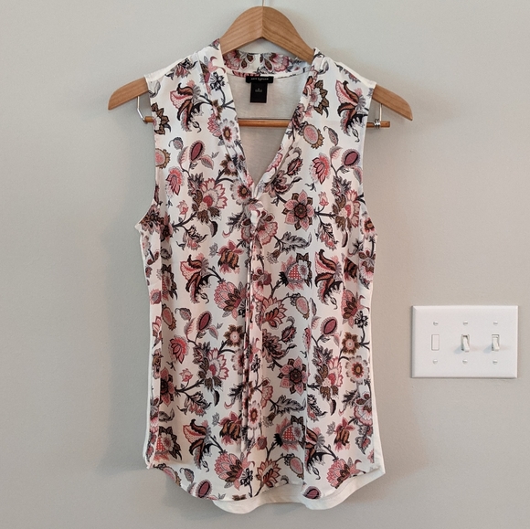 Ann Taylor Tops - Ann Taylor Tie Sleeveless Blouse